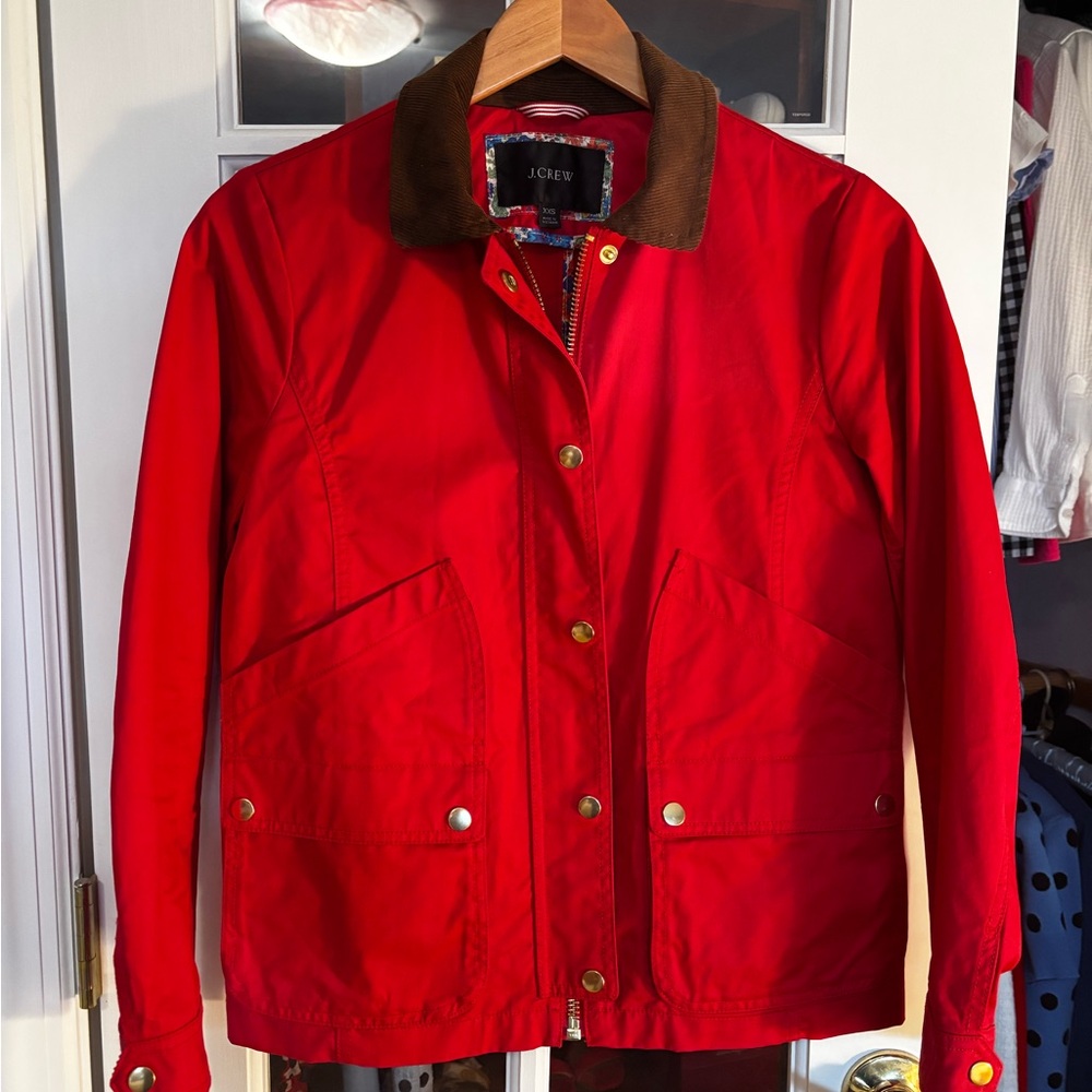 J. Crew Barn Jacket™ with Liberty® floral print